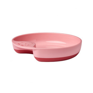 Mepal mio 防滑學習餐盤-粉紅