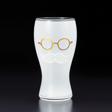 GENTLEBEER 玻璃啤酒杯380ml-眼鏡